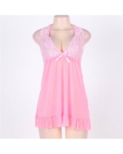 CLEARANCE! Free Size Sexy Lingerie OY-R70098-4 (Pink)