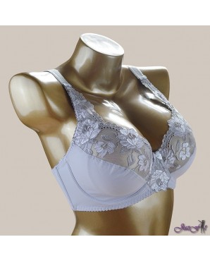 [End Stock Clearance] Plus Size Bra  JB0008GY Gray (34DD/75E Only)