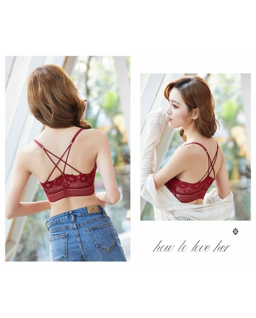 Free Size Floral Lace Sexy Bra JB0081RD (Red)