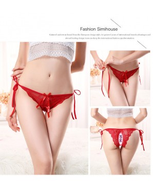 Elegant Open Crotch Multi Color Sexy Panty JB0084 (Dark Pink / Purple / Watermelon Red / Wine Red / Red / Black / Light Pink)