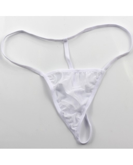 Plus Size White + Pink Floral Bra Transparent Babydoll OY-E20731WTPX (4XL / 5XL / 6XL)
