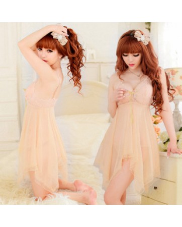 CLEARANCE! Free Size Sexy Lingerie JL0126 (Black / Purple / Beige / Pink)