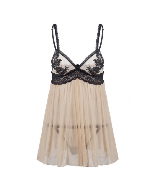 Plus Size Sexy Sling Lace Night Dress Sexy Lingerie JL0288P (XL/2XL/3XL/4XL/5XL/6XL)
