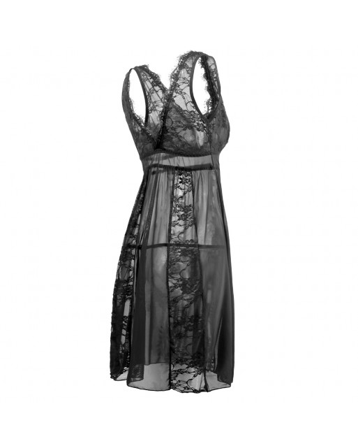 Premium Plus Size Sexy Black Lace Lingerie JL0346BKP (XL / 2XL / 3XL)