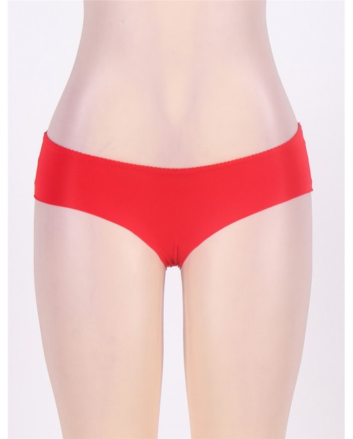 Red Sexy Seamless & Smooth Panty OY-P5072-6P (XL / 2XL / 3XL)