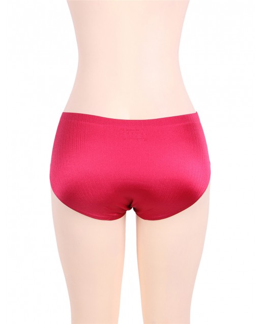 Plus Size Red Flash Silky Soft Sexy Panty OY-P5135-2P (XL / 2XL / 3XL )