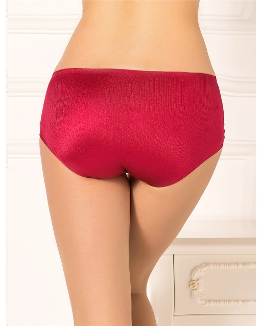 Plus Size Red Flash Silky Soft Sexy Panty OY-P5135-2P (XL / 2XL / 3XL )