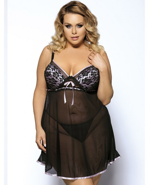 Plus Size Sexy Lingerie / Babydoll OY-R79224P (XL / 2XL / 3XL)