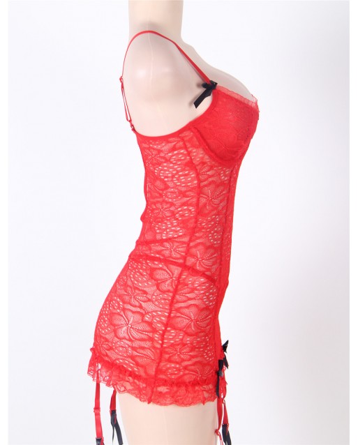 CLEARANCE! Plus Size Chemise Sexy Lingerie OY-R80156-2P (XL / 3XL) CLEARANCE! Plus Size Chemise Sexy Lingerie OY-R80156-2P (XL / 3XL)