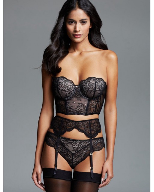 Plus Size Sexy Lace Bra Garter Set OY-R80457P (XL / 3XL)