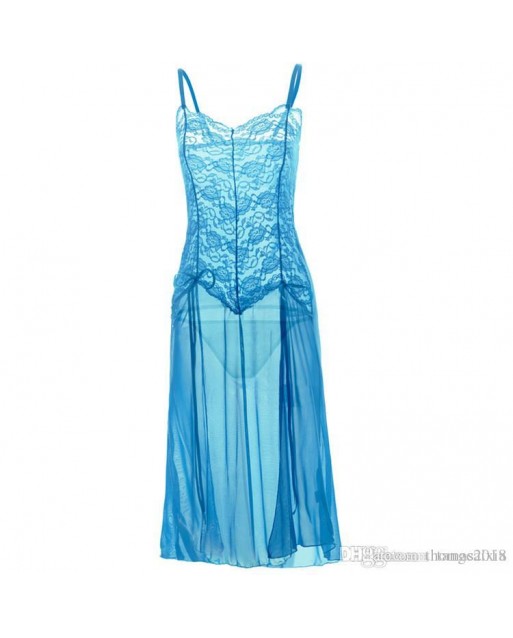 Plus Size Sexy Lingerie / Babydoll JL0238P (XL / 2XL / 3XL / 4XL / 5XL / 6XL) Blue Plus Size Sexy Lingerie / Babydoll JL0238P (XL / 2XL / 3XL / 4XL / 5XL / 6XL) Blue